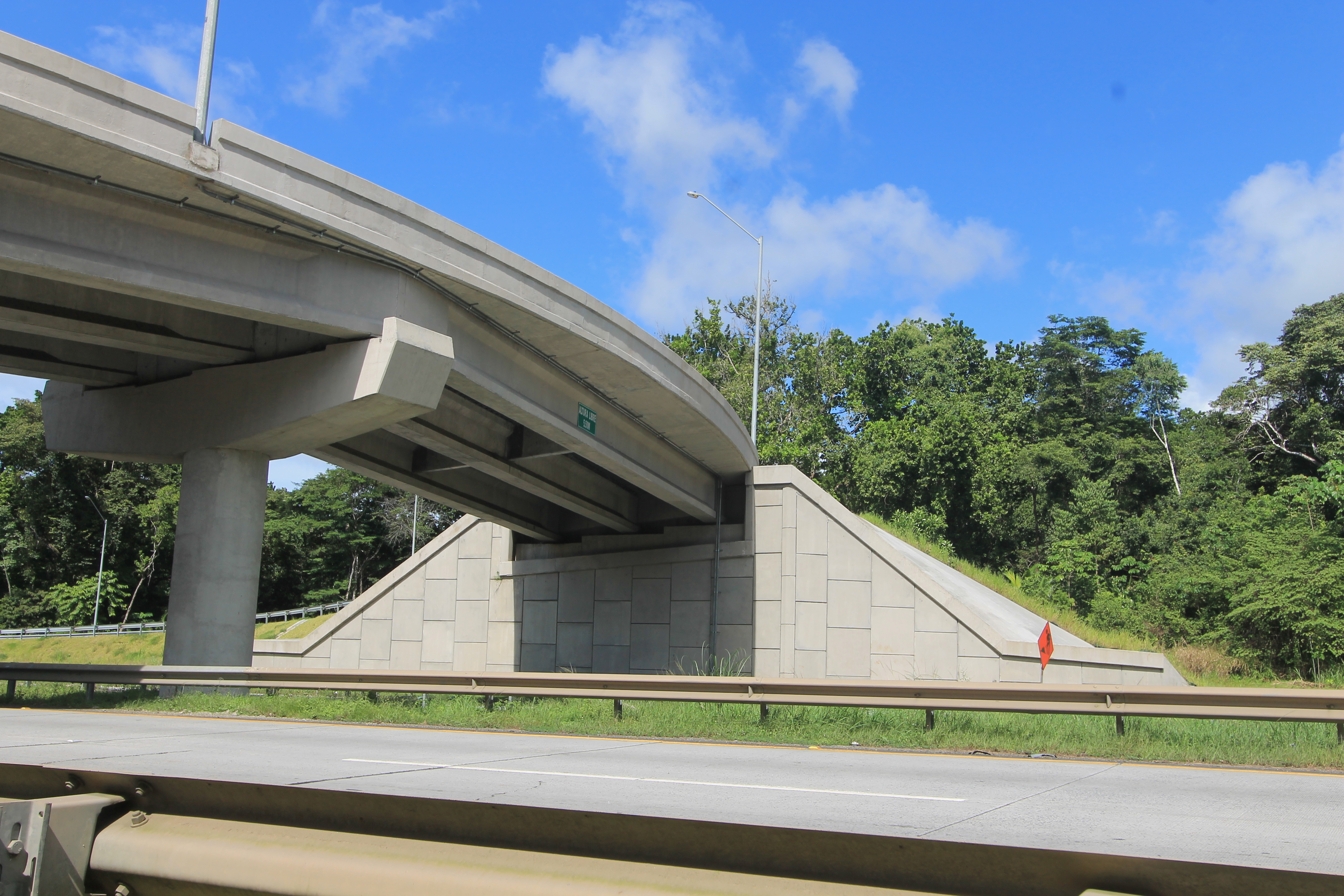 Muros en Puentes Av. Foresta